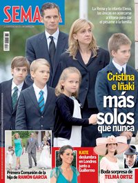 Cristina e Iñaki más solos que nunca