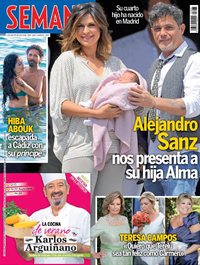Alejandro Sanz nos presenta a su hija Alma