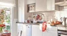 Una cocina de 15 años más cómoda y fácil de limpiar