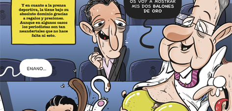 ¡El palco del Real Madrid!