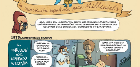 La transición española para millenials