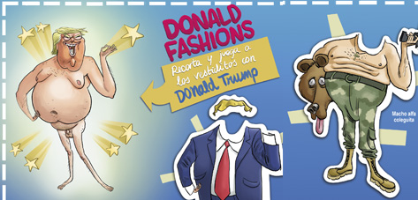 Donald Trump: viste a tu princesa