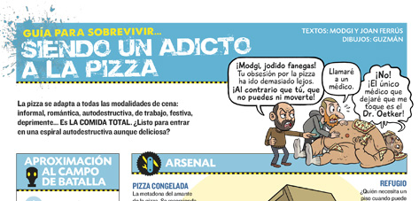 ¡Adicción a la pizza!