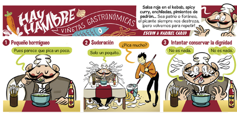 Tipos de comida picante