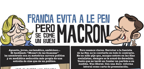 Au revoir, Le Pen. Bonjour, Macron