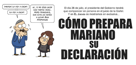 ¿Cómo prepara Mariano su declaración?