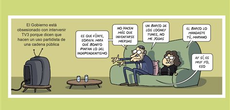 La manipulación de TVE