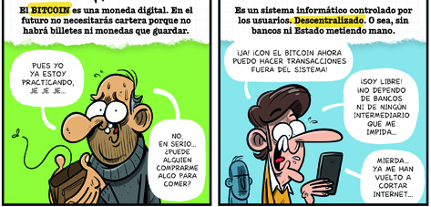 Los bitcoins
