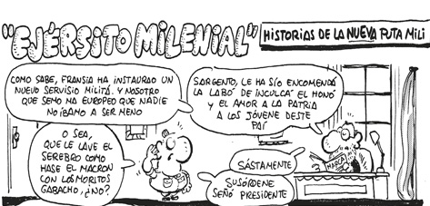 ¿Vuelve la mili?